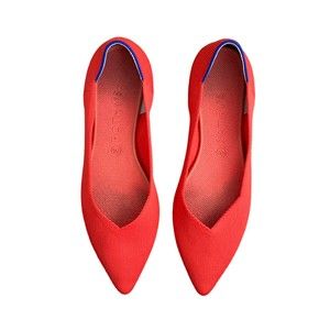 Rothy's The Point Flame Red Size 11